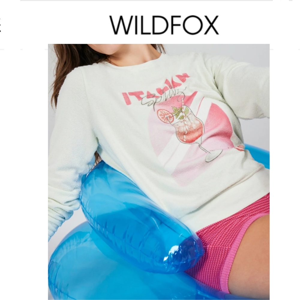 WILDFOX Italian Spritz Baggy Beach Jumper
